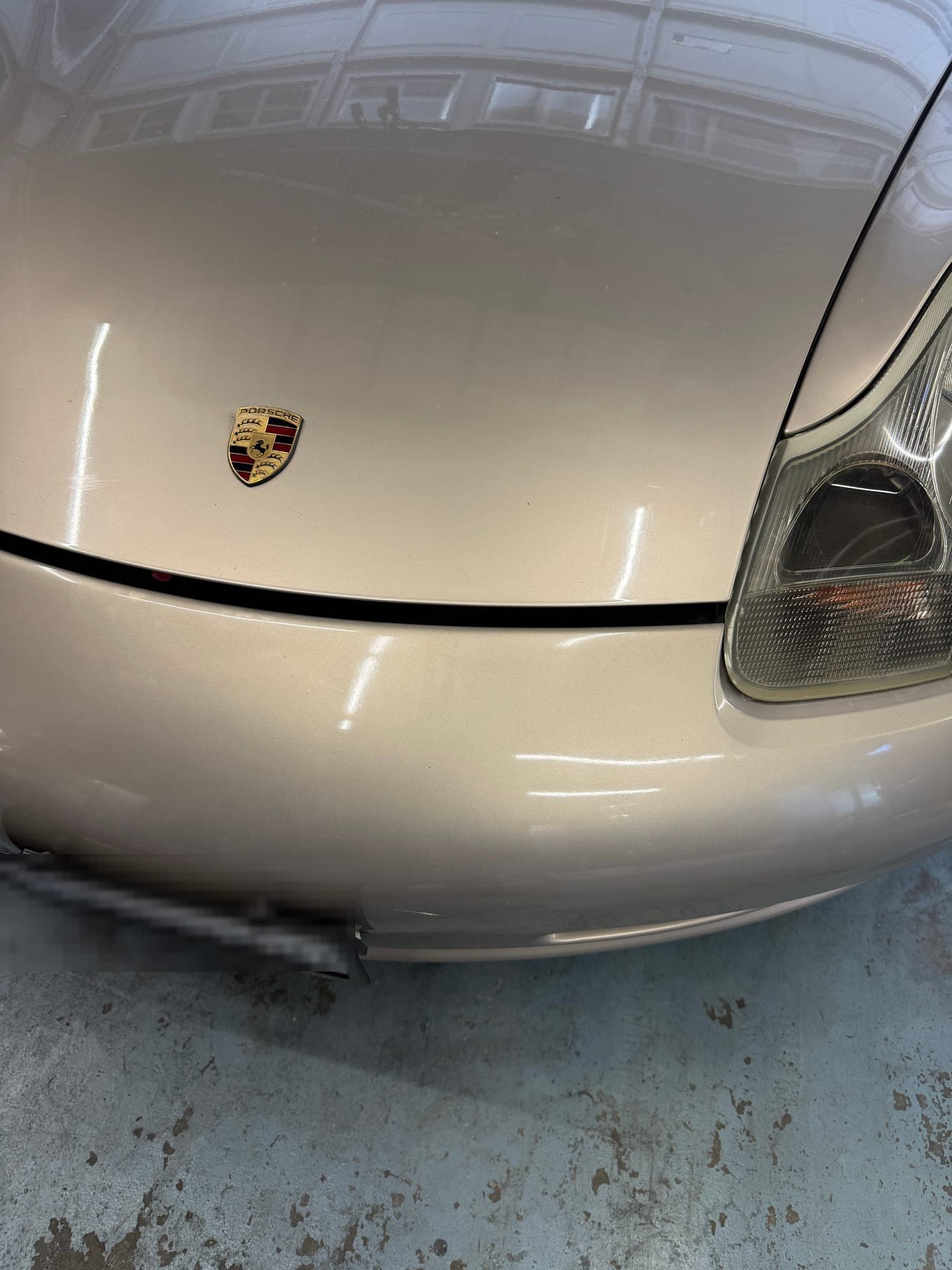 After: Hood Dent