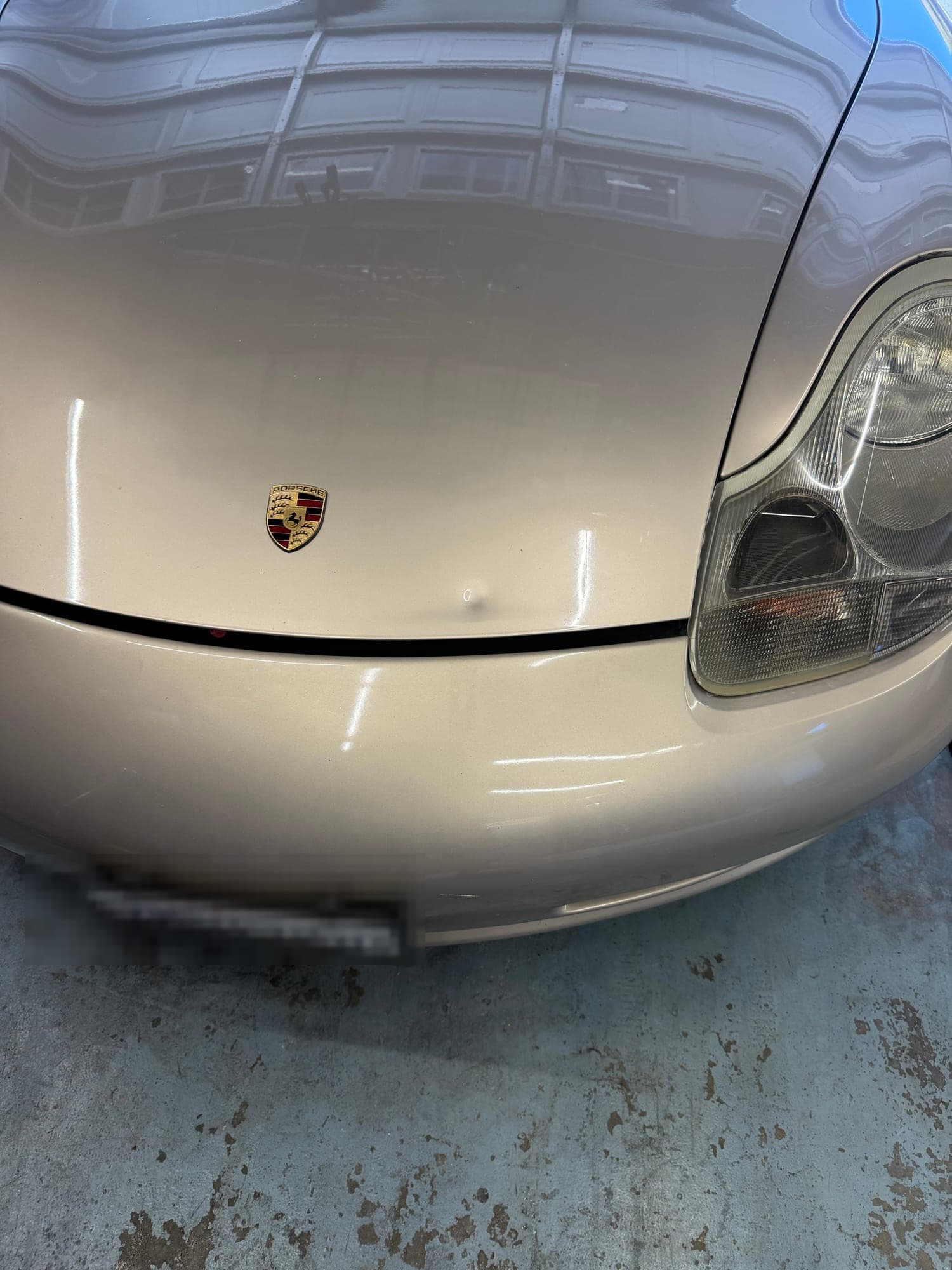 Before: Hood Dent