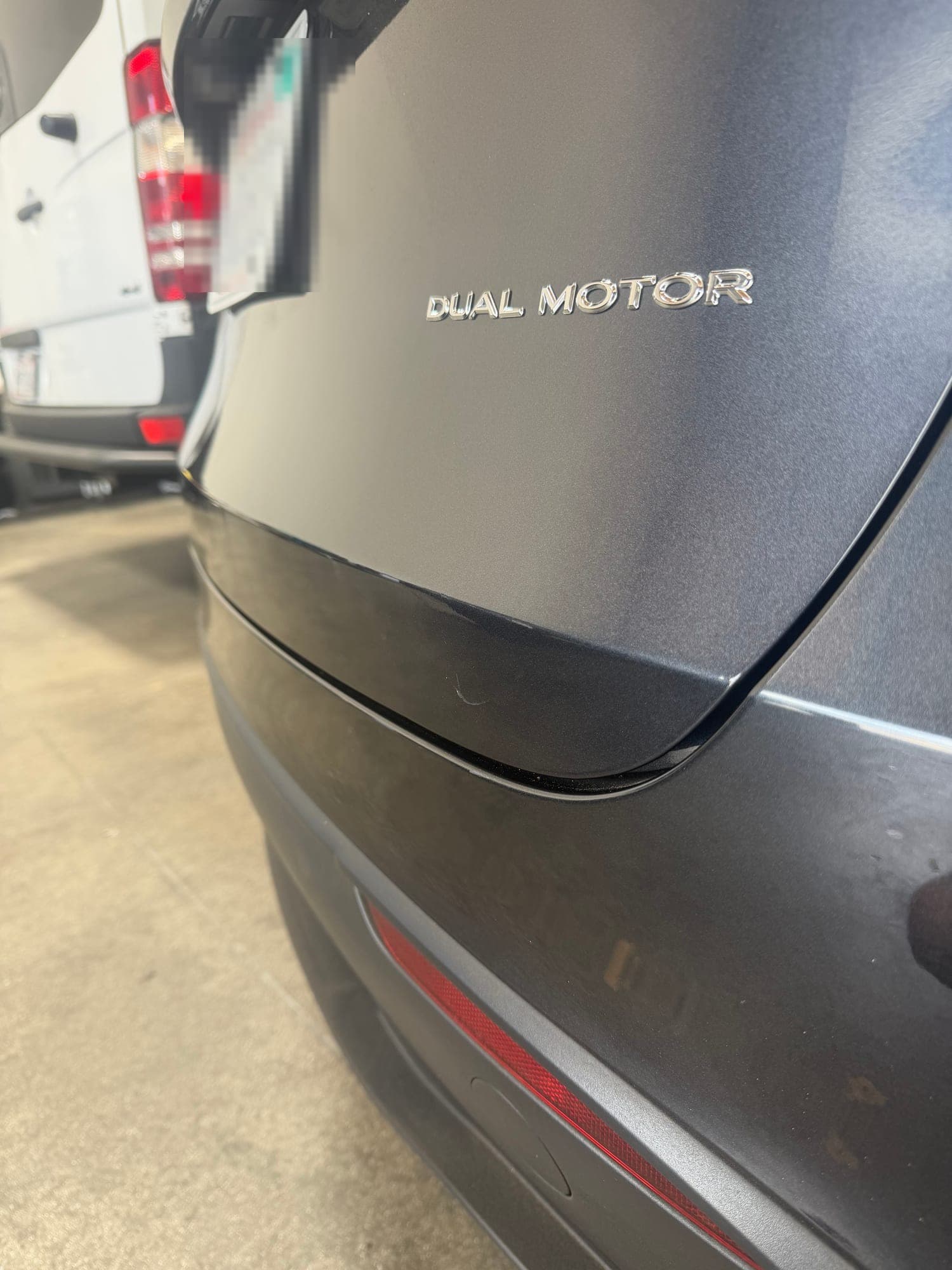 After: Trunk Dent